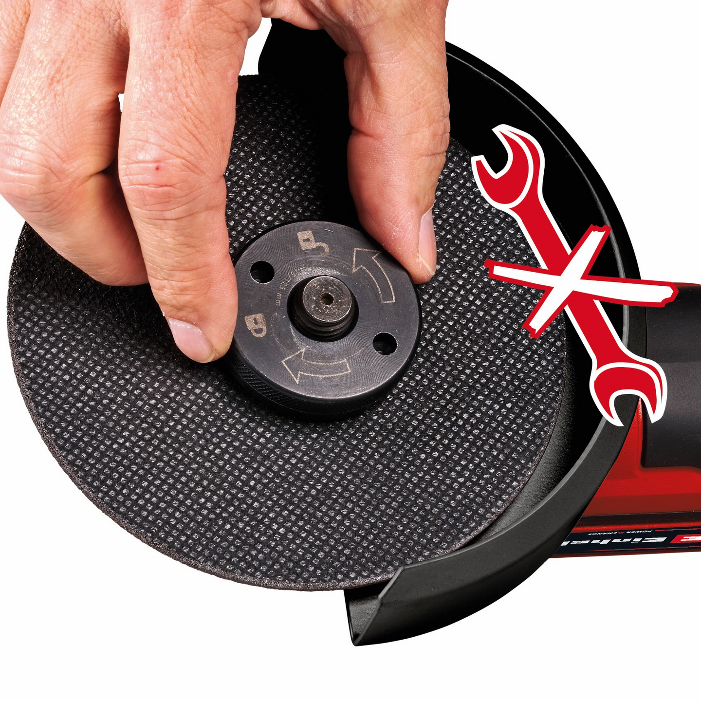 Akkukulmahiomakone Einhell Power X-Change TP-AG 18/125 CE Q Li-Solo