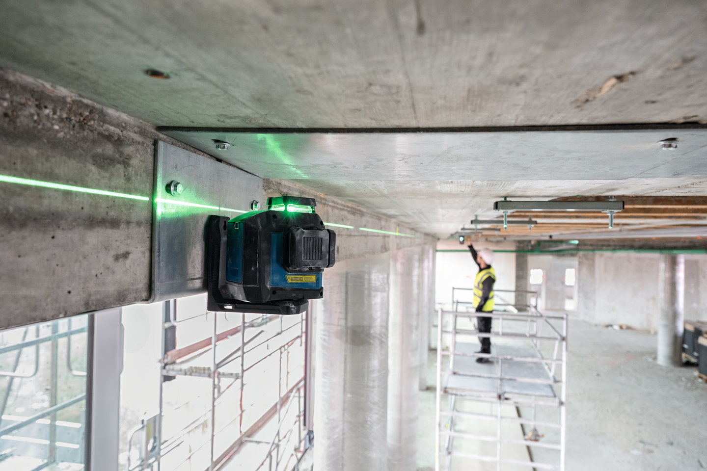 LINJELASER BOSCH GRÖN GLL 80-33 G/LI