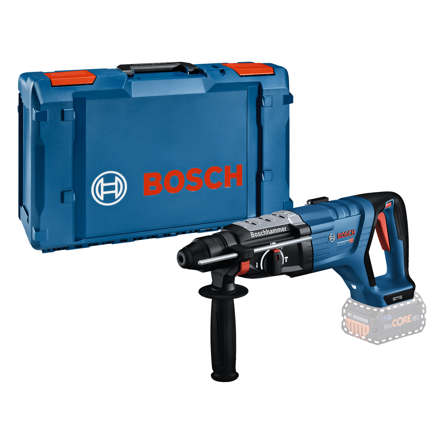 Akkuporavasara Bosch GBH 18V-28 D Solo XL-Boxx