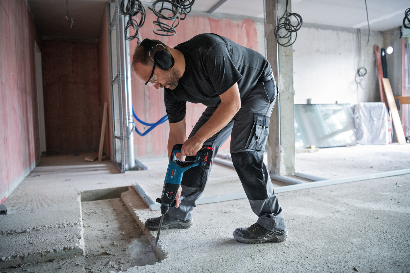 Akkuporavasara Bosch GBH 18V-28 D Solo