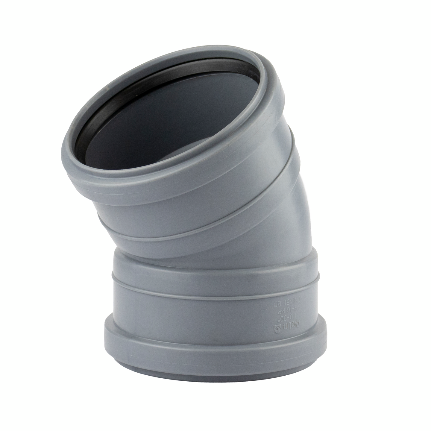 Viemärin Muhvikulma Pipelife 110x30 Pp