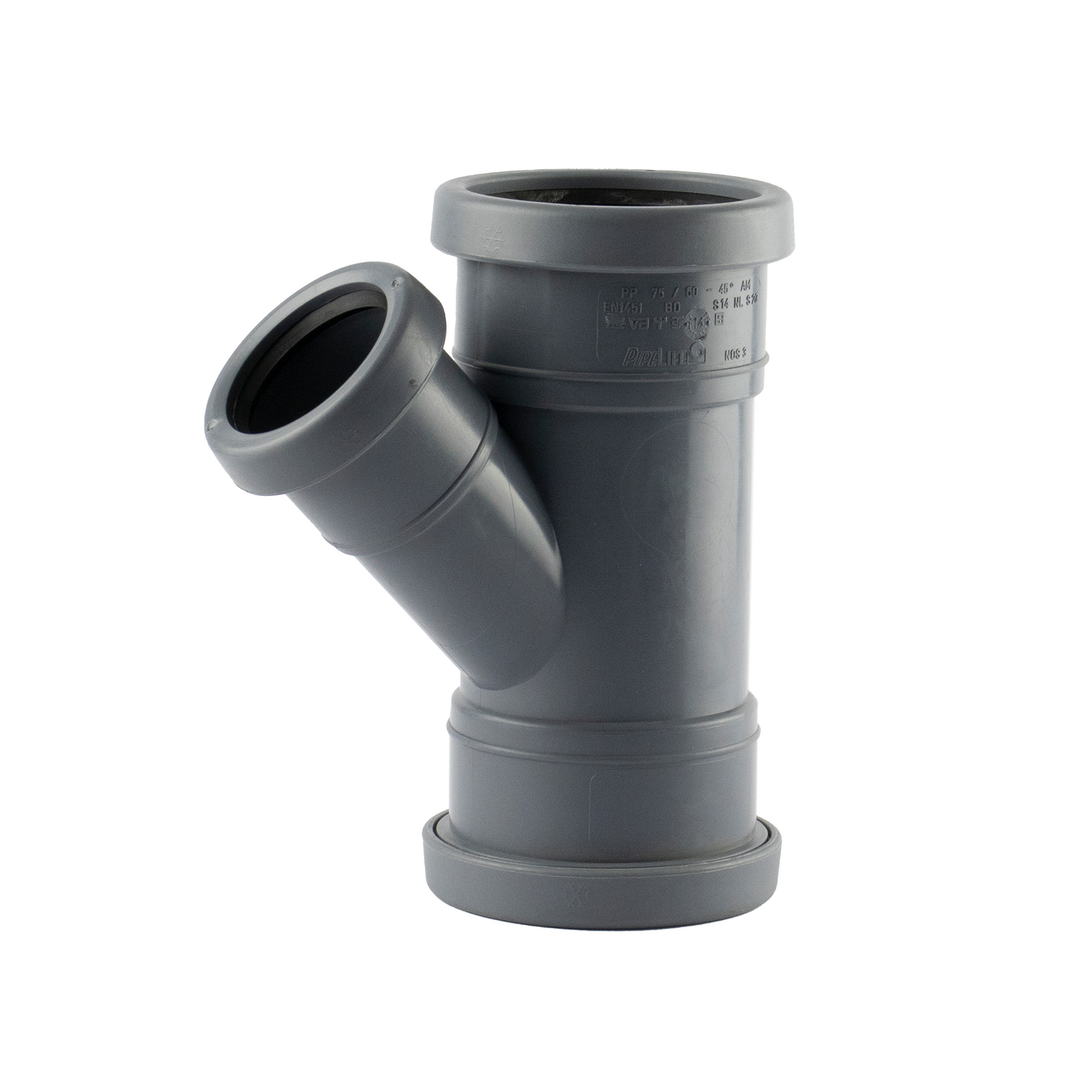 HT-muhvihaara Pipelife 75x50x45 PP