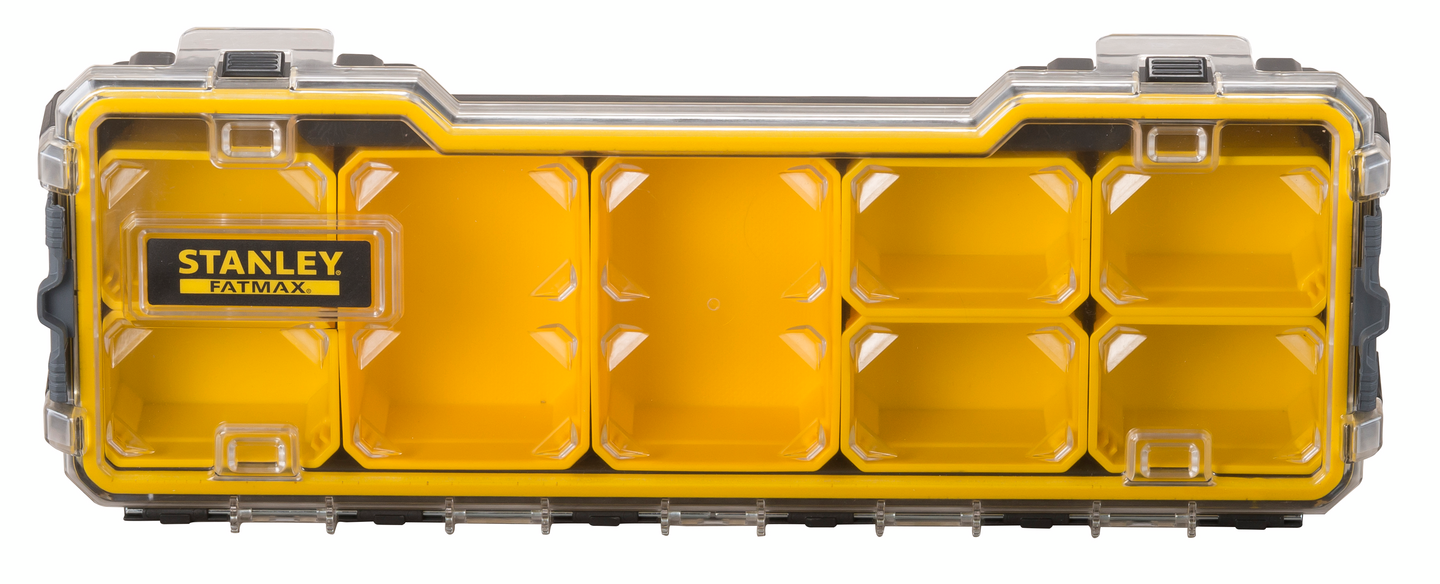 Säilytyslokerikko Stanley Fatmax matala 65x160x440mm