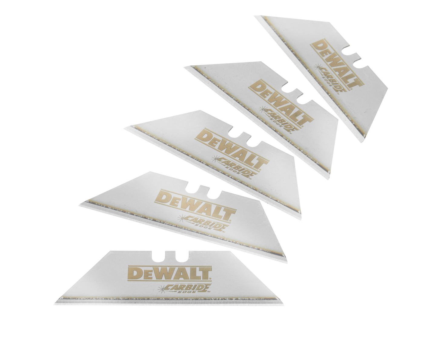 Mattoveitsenterä Dewalt karbidi 5kpl