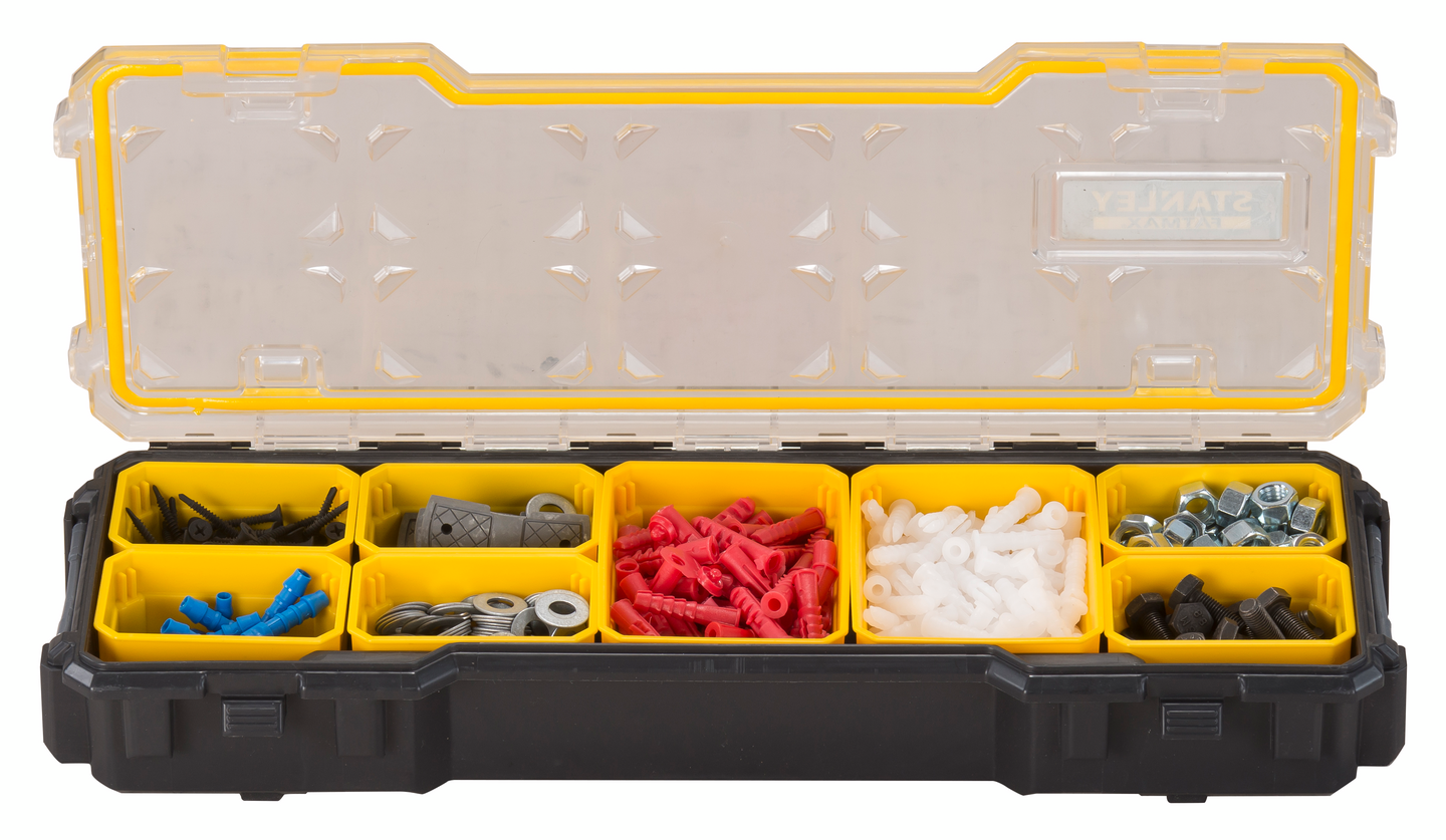 Säilytyslokerikko Stanley Fatmax matala 65x160x440mm