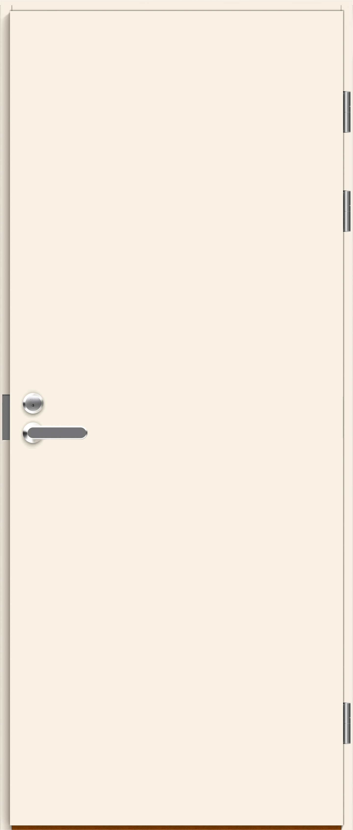 Palo-ovi Swedoor Fire 810 valkoinen karmi