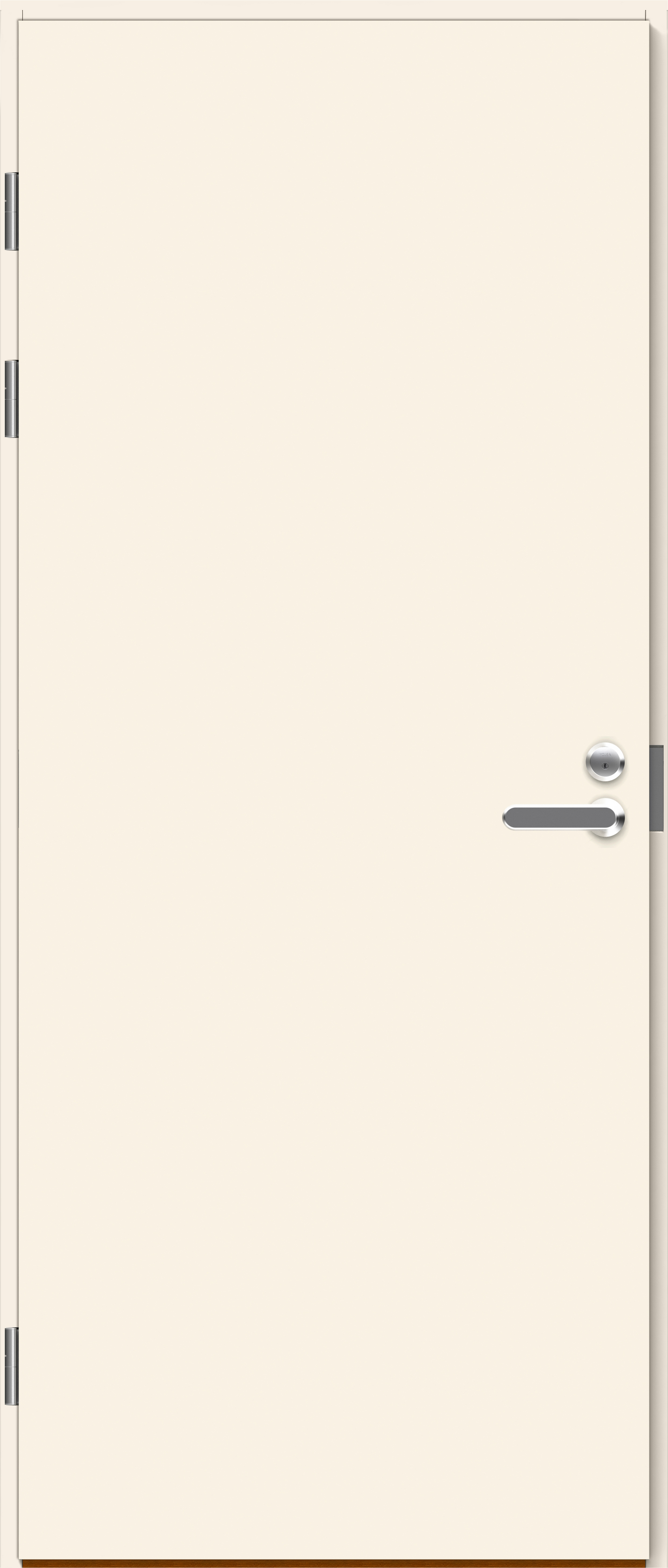 Palo-ovi Swedoor Fire 810 valkoinen karmi
