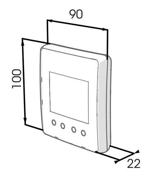 Lisäohjain MyVallox Control MV-koneisiin