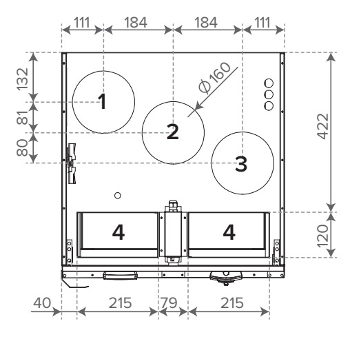 Ilmalämmityslaite Vallox Aito Kotilämpö
