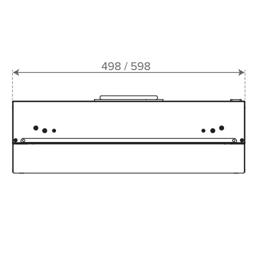 Liesikupu Vallox Delico KTD 600 musta