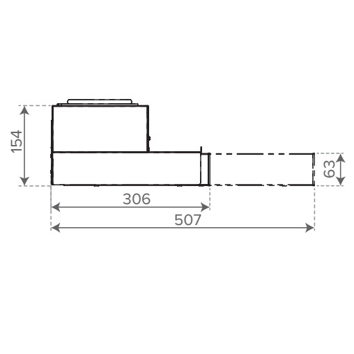 Liesikupu Vallox Delico KTD 600 musta
