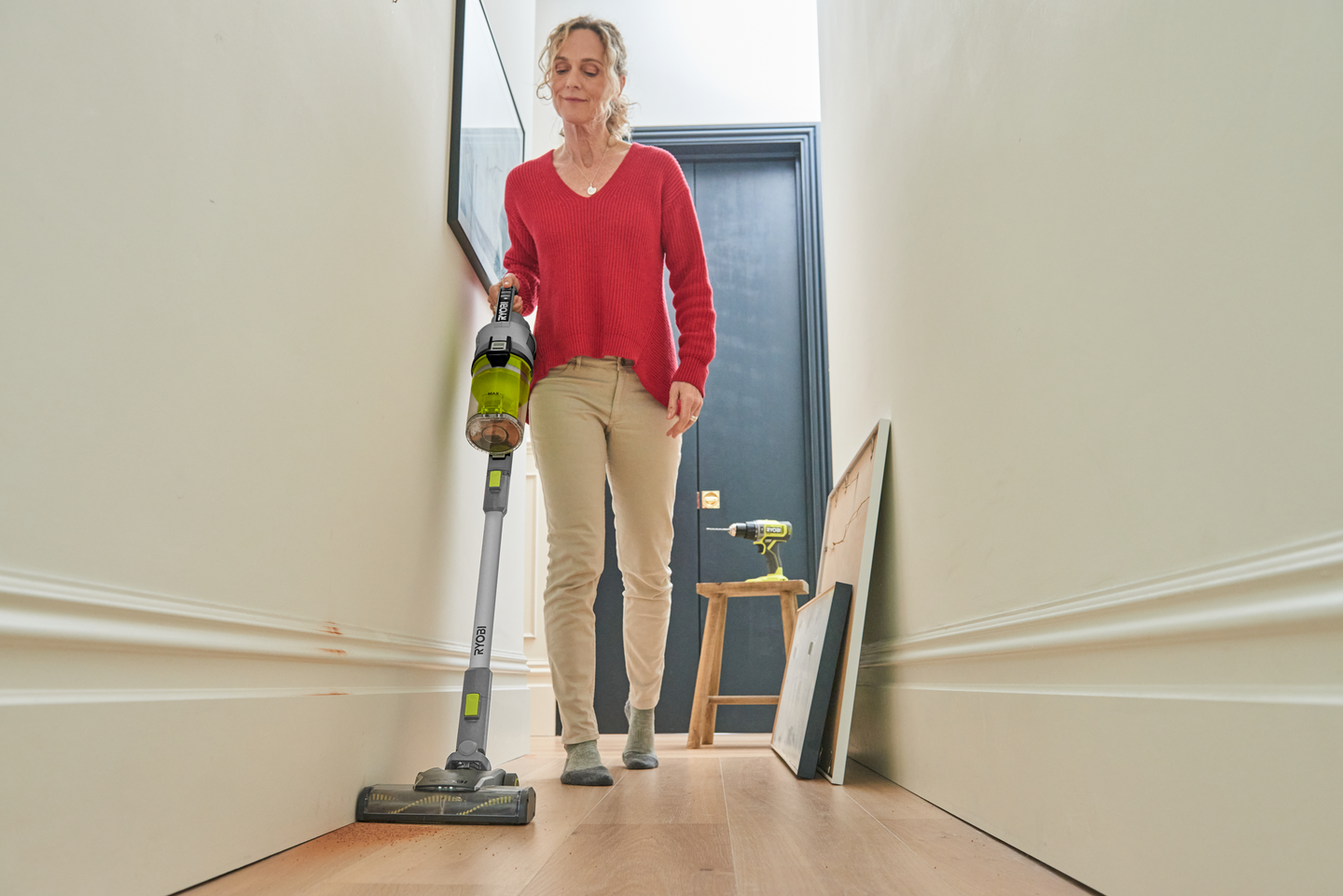 Varsi-imuri Ryobi RSVS18-0 18V ONE+ ei akkua mukana