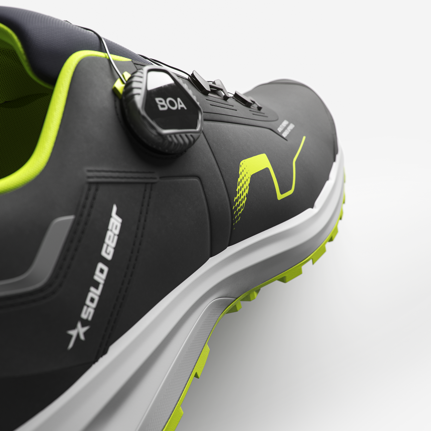 Turvakengät Solid Gear Sonar Low Green SG80204 koko 38