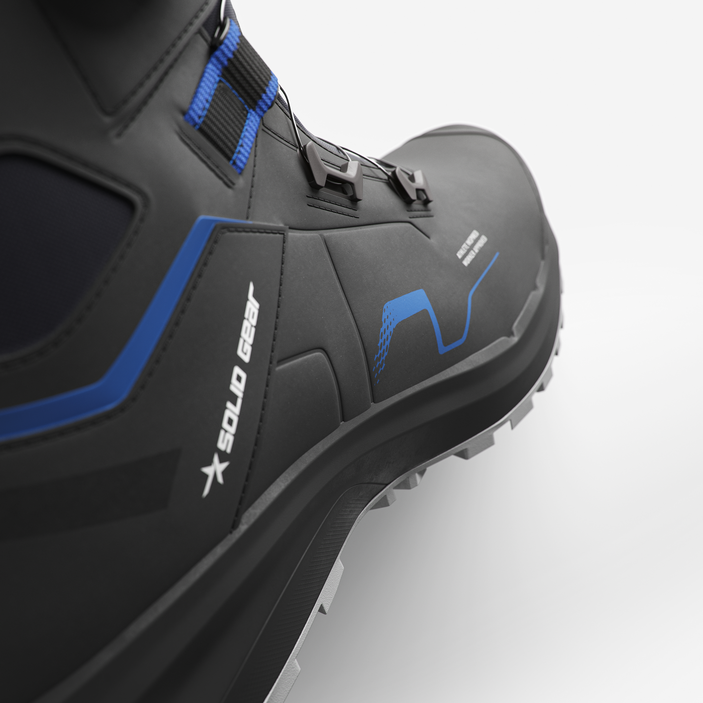 Turvakengät Solid Gear Sonar Mid Blue SG80208 koko 40