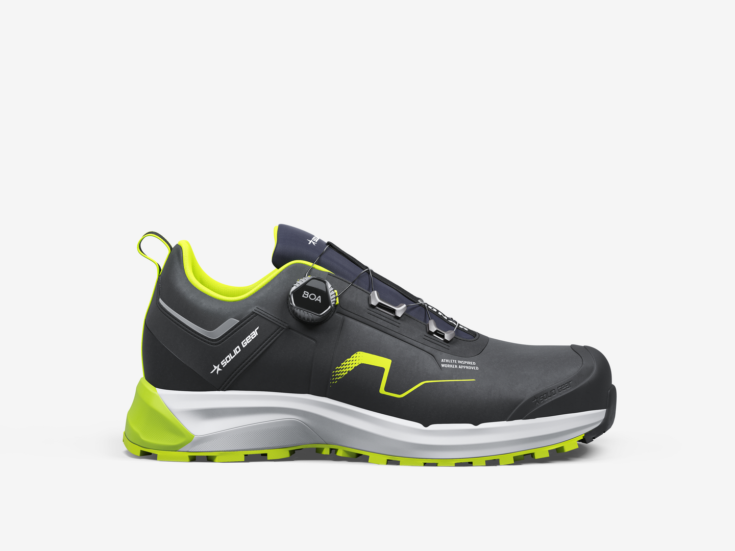 Turvakengät Solid Gear Sonar Low Green SG80204 koko 38