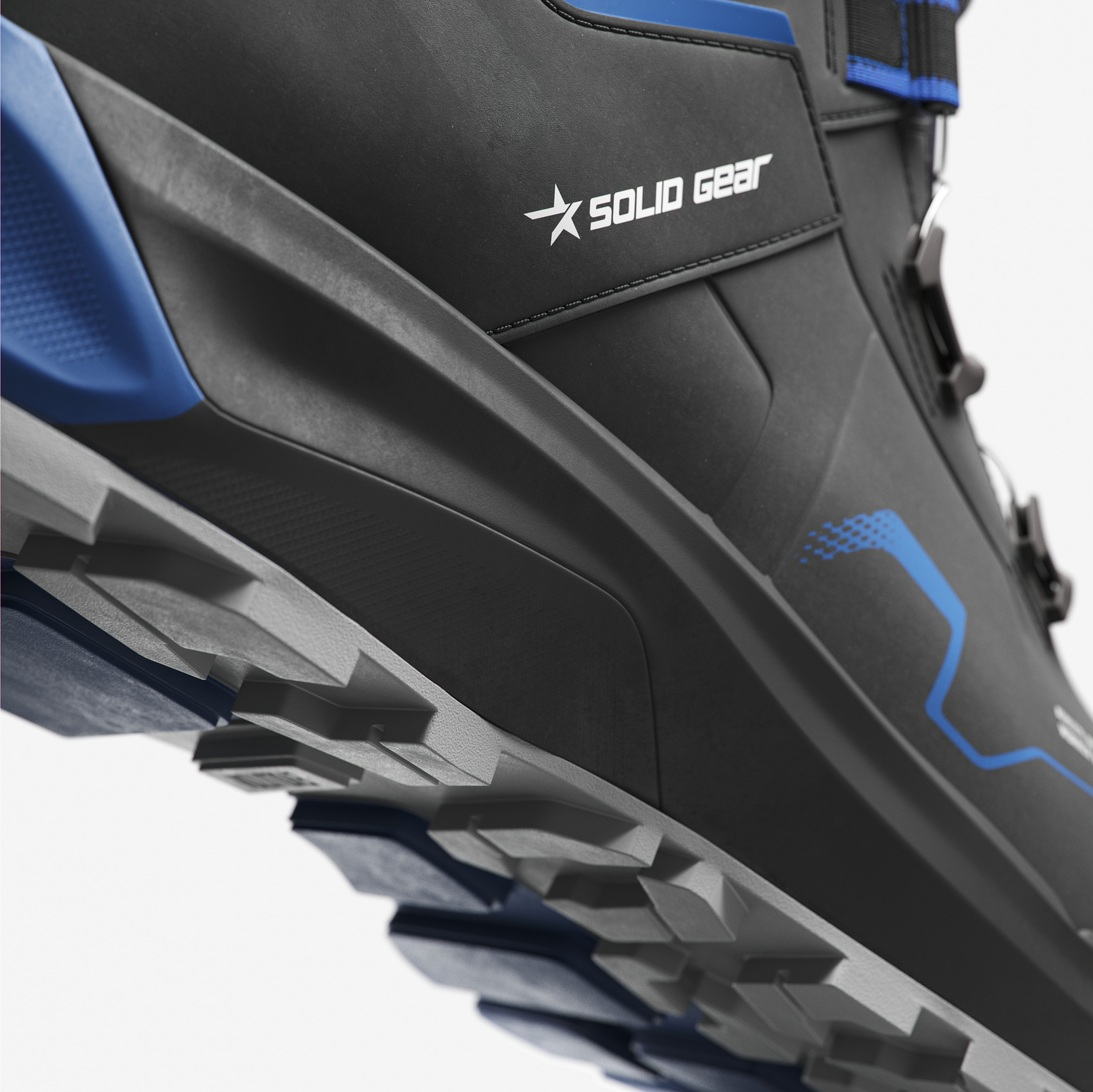 Turvakengät Solid Gear Sonar Mid Blue SG80208 koko 40