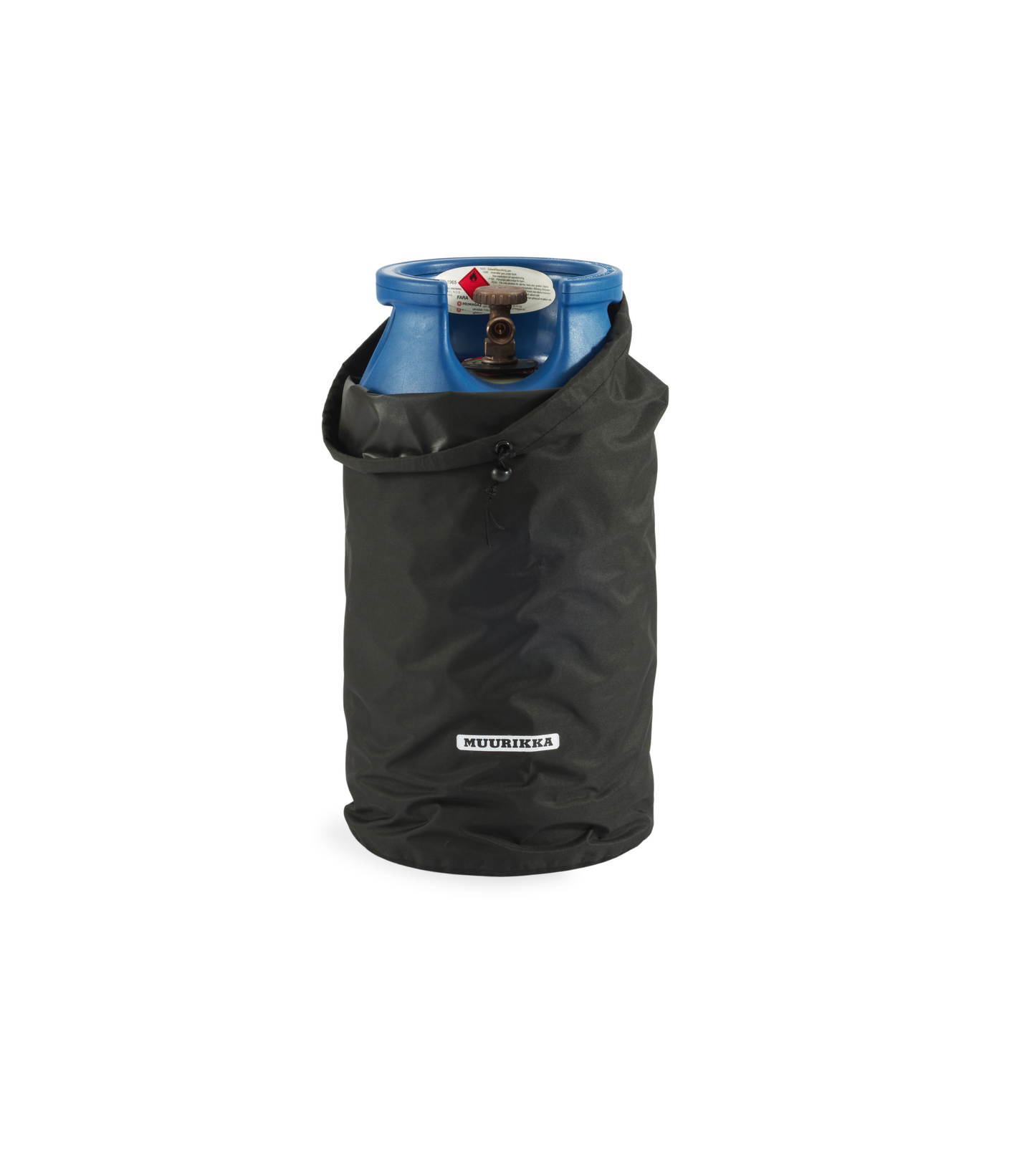 Kaasupullon suojapeite Muurikka musta