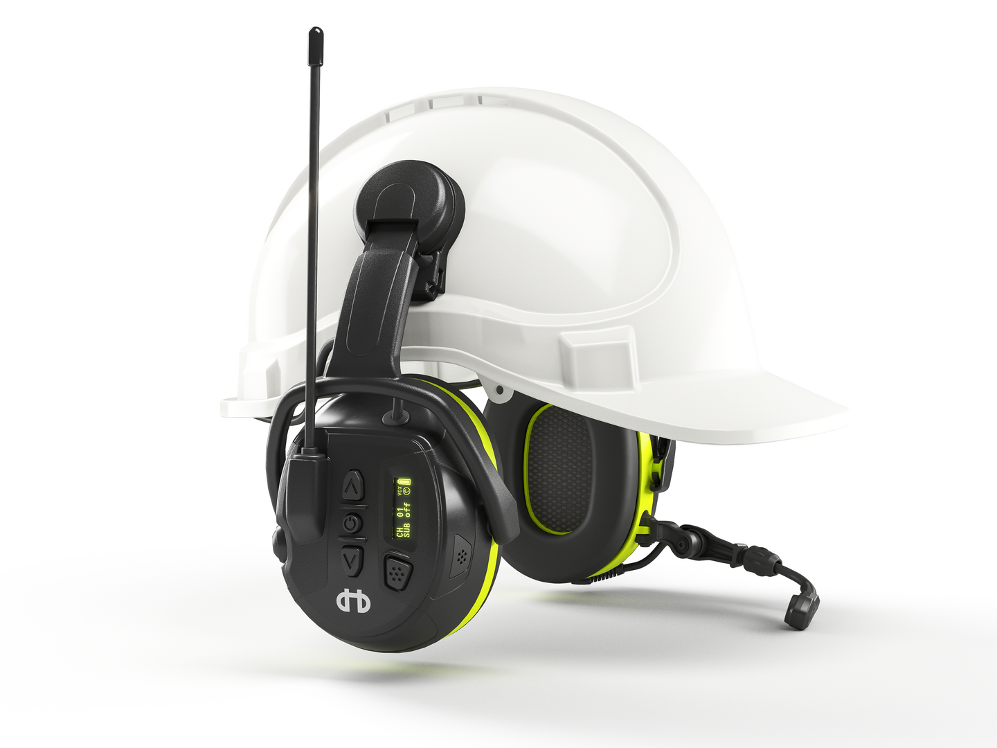 Kuulonsuojaimet Hellberg Local 446 kypärään 85101-001