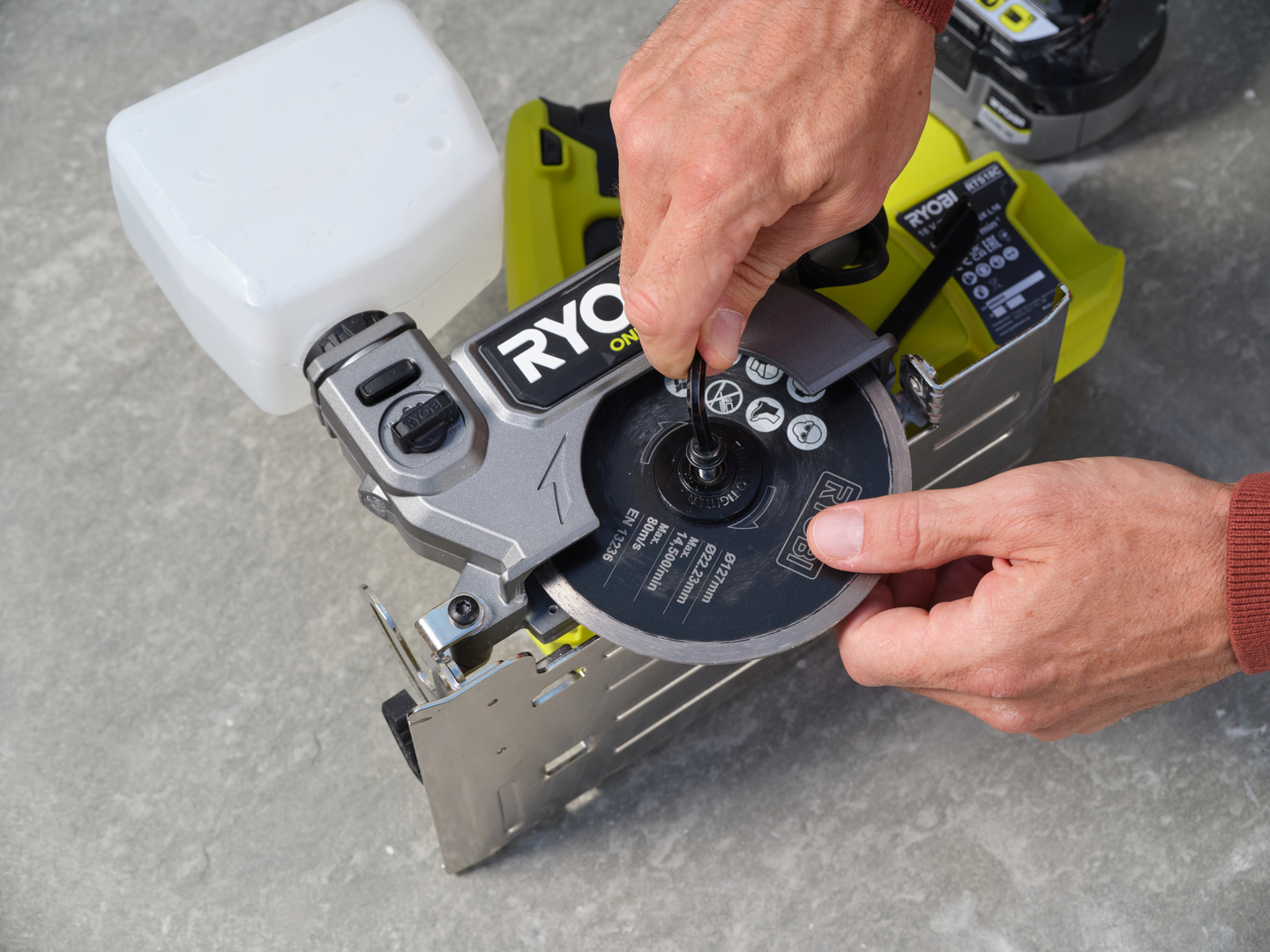 Akkulaattasaha Ryobi RTS18C-0 18V ONE+ HP runko