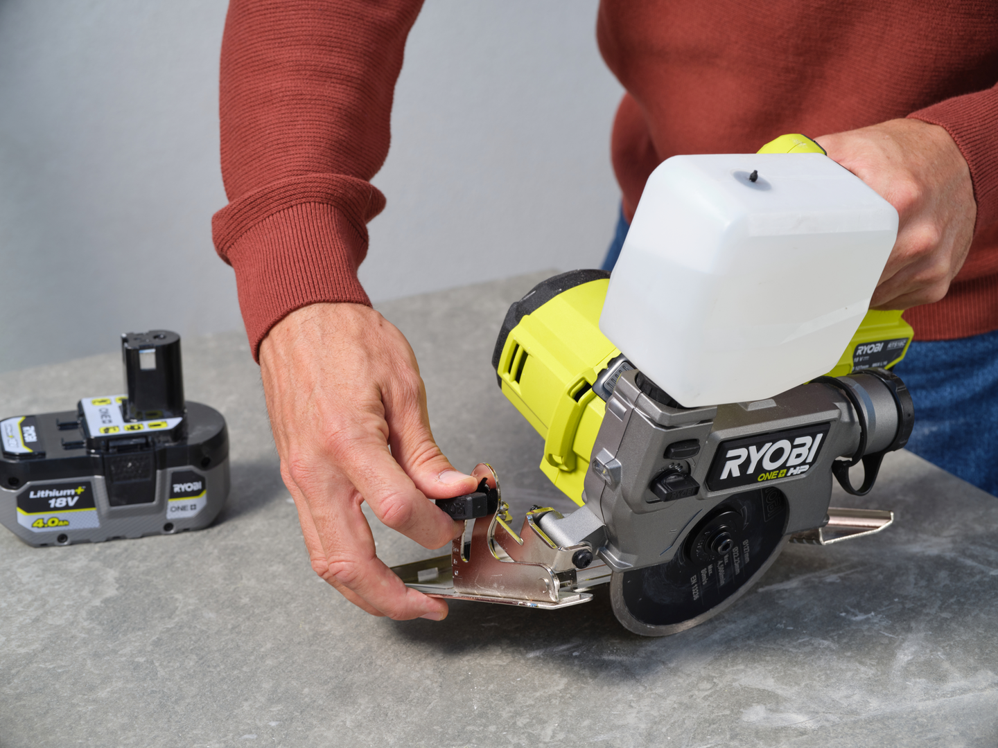 Akkulaattasaha Ryobi RTS18C-0 18V ONE+ HP runko