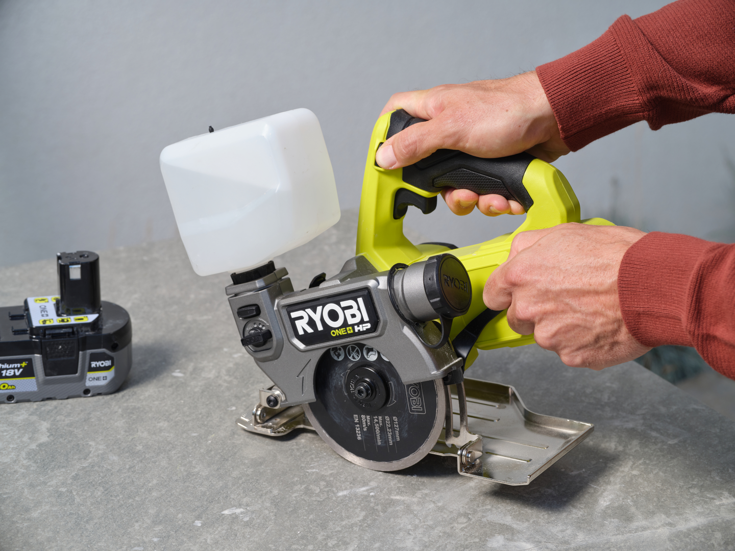 Akkulaattasaha Ryobi RTS18C-0 18V ONE+ HP runko