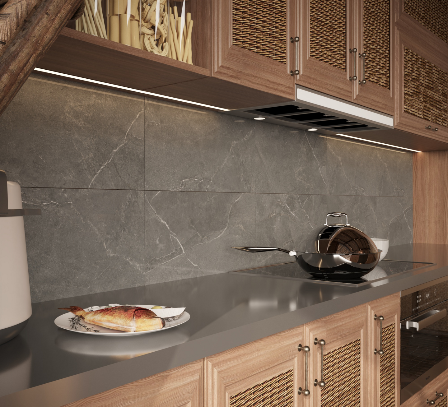 Seinälaatta Cello Veinstone 30x60 harmaa matta RT 1,62m²