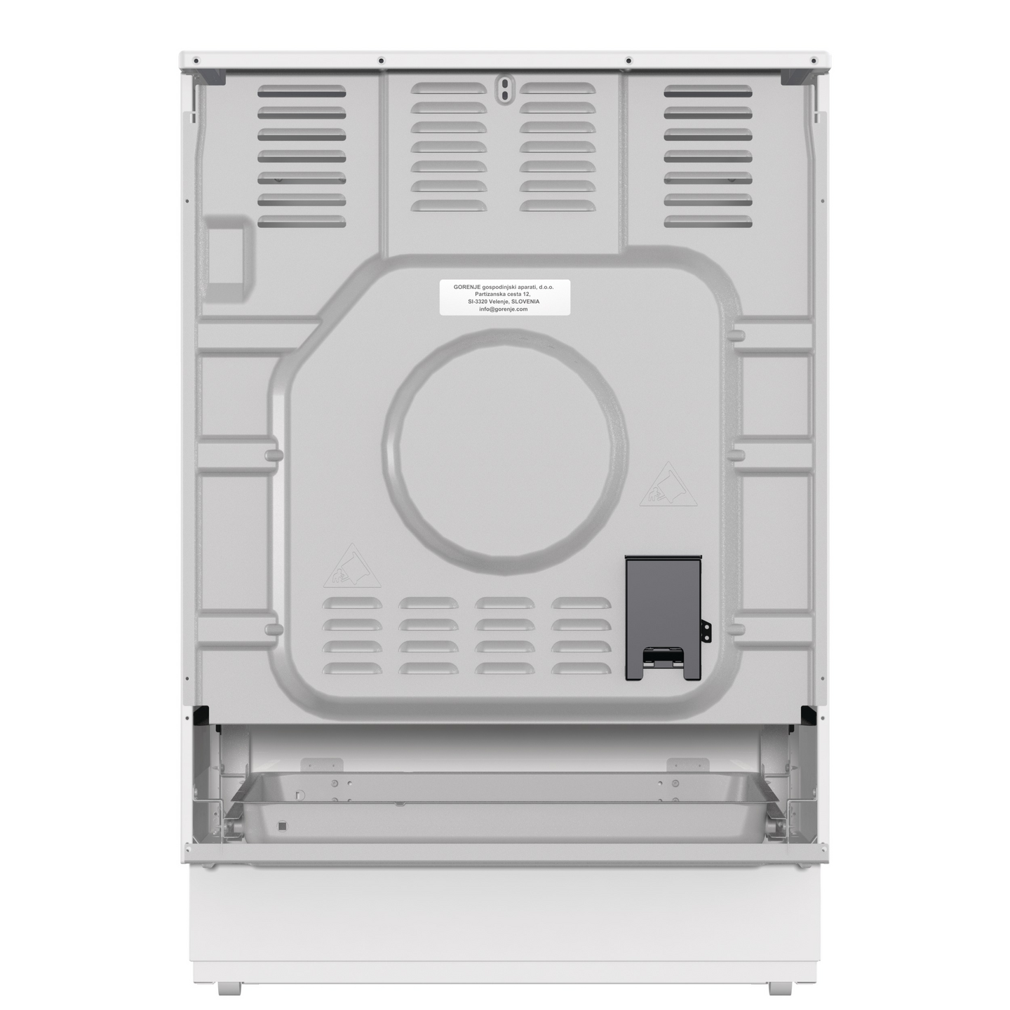 Lattialiesi UPO UECS6B60W 60cm keraaminen