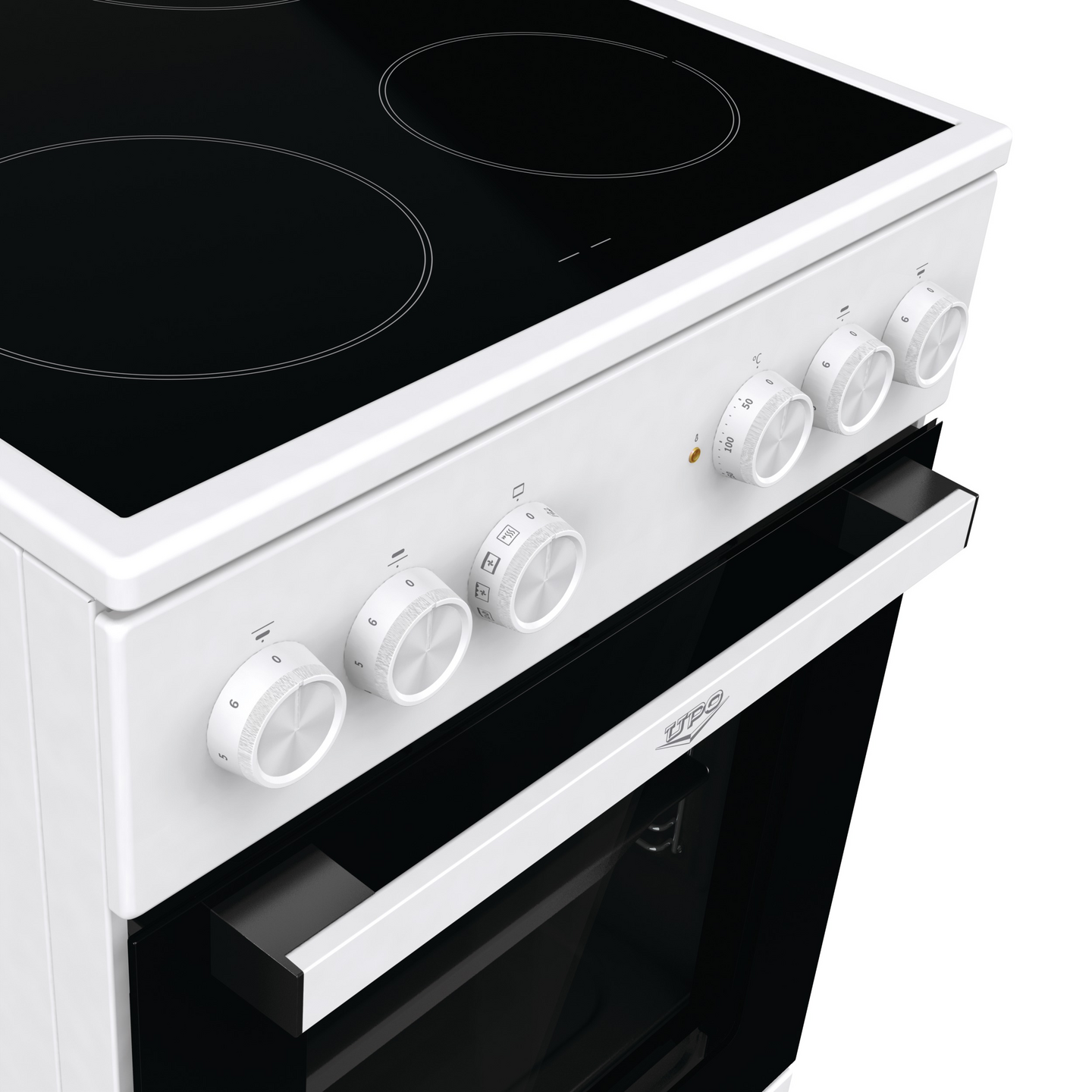 Lattialiesi UPO UEC5A60W 50cm keraaminen