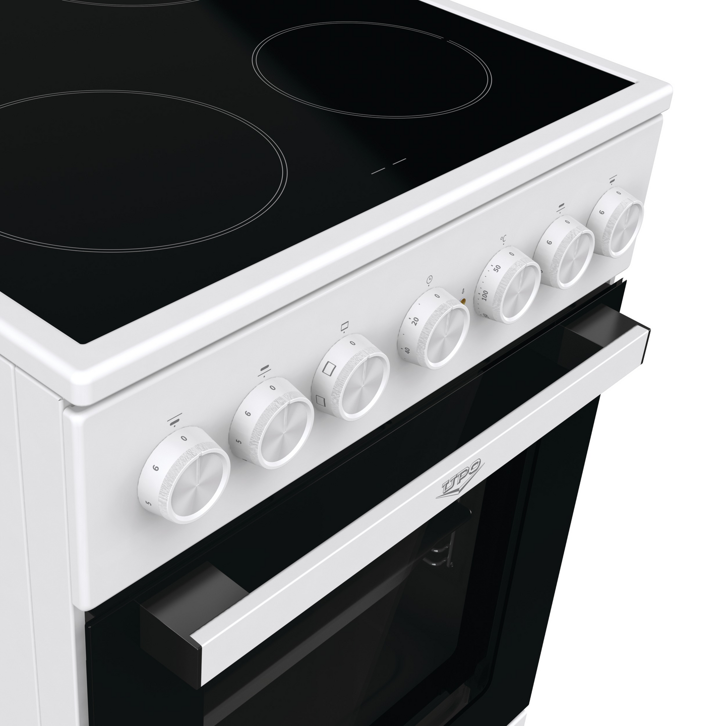 Lattialiesi UPO UEC5B20W 50cm keraaminen