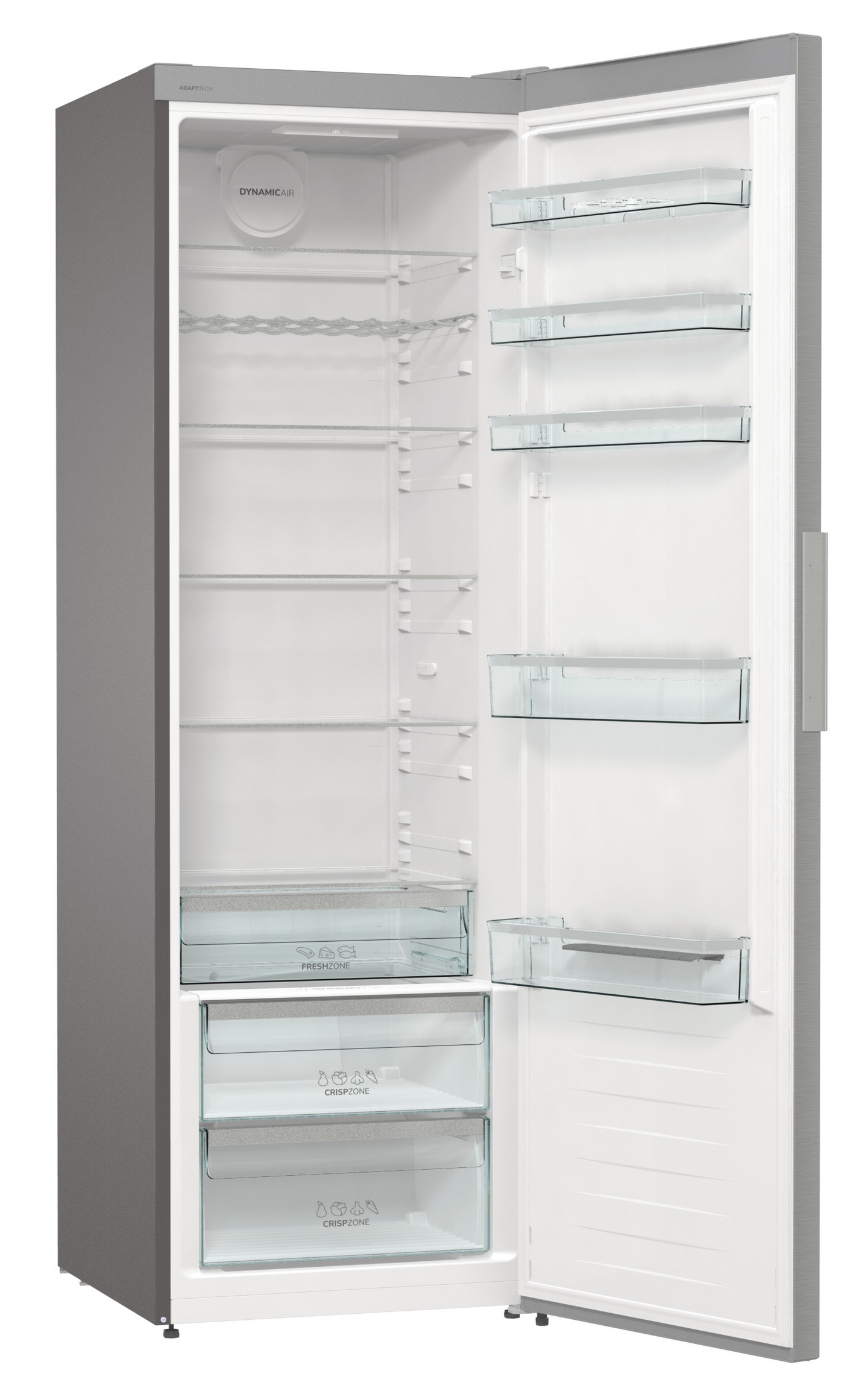 Jääkaappi UPO RA6195XLE teräs