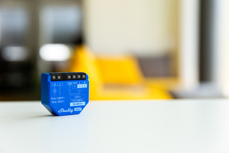 Releyksikkö Shelly 1 Gen3