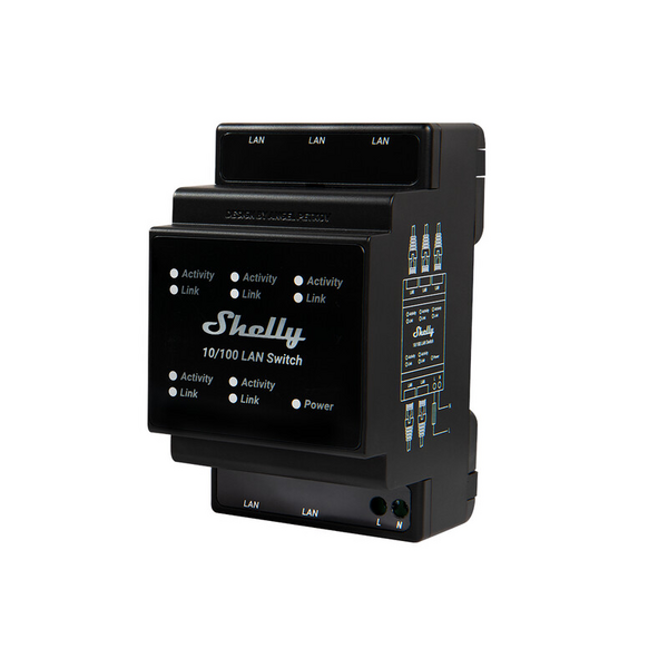 Ethernet-kytkin Shelly Lan Switch