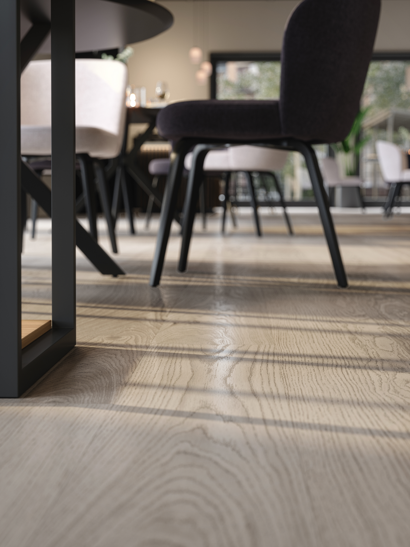 WOODURA BJELIN PLANKS GRYTET 3.0XL, HÄRDAD EK 1,8128M²