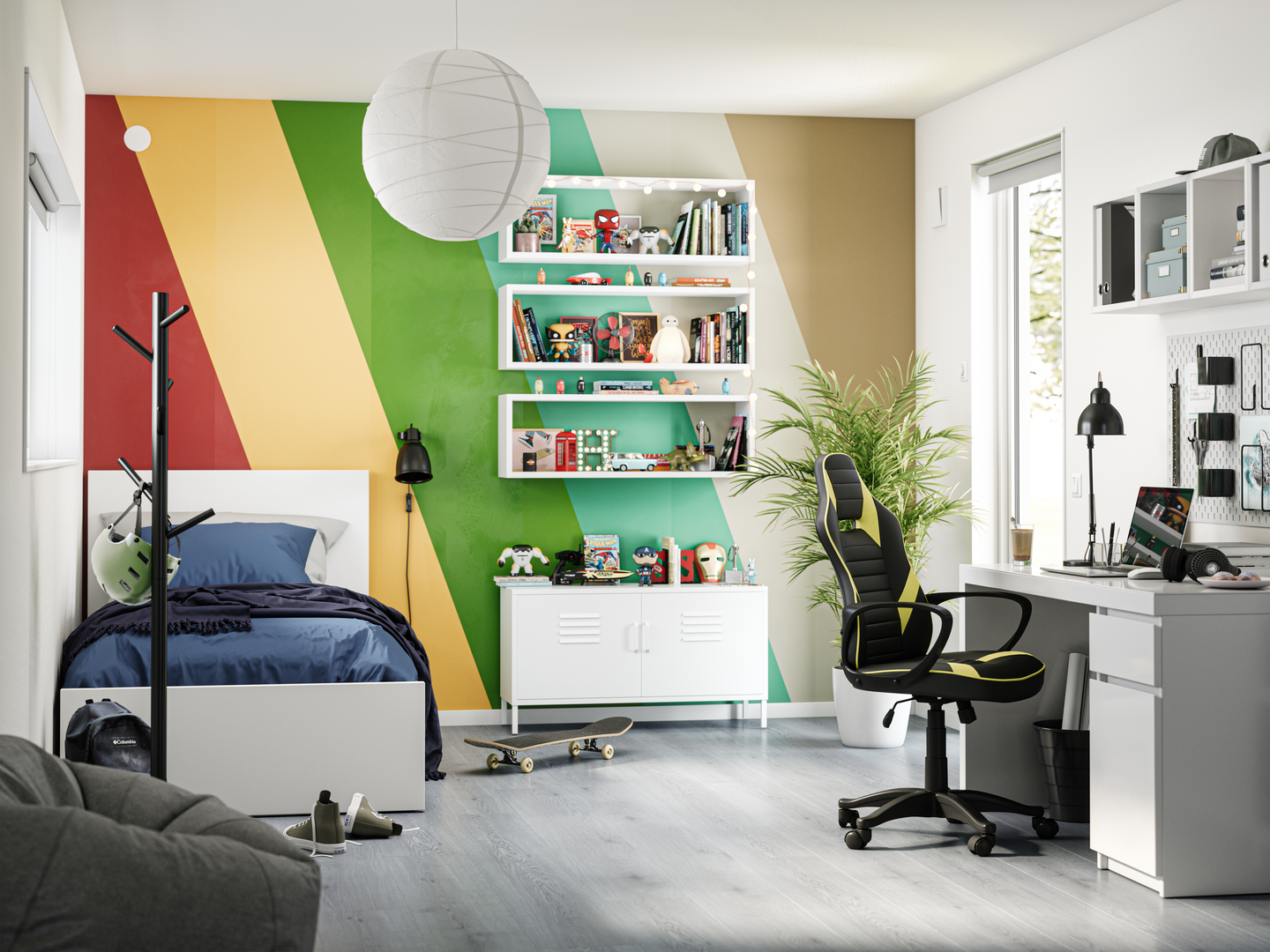 Kovetettu puulattia Bjelin tammi Nosaby XL Honey 5G Dry Pro mattalakka