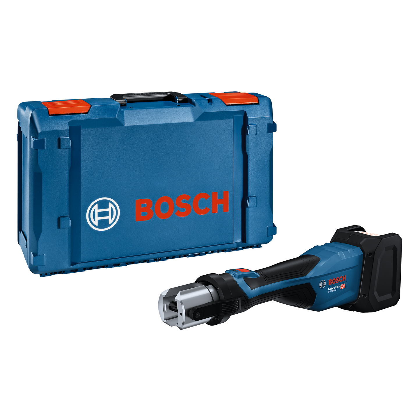 Puristustyökalu Bosch GTP 18V-32 Solo XL-Boxx