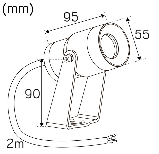 Maavalaisin Hide-a-lite Spot It S alumiini 4000K