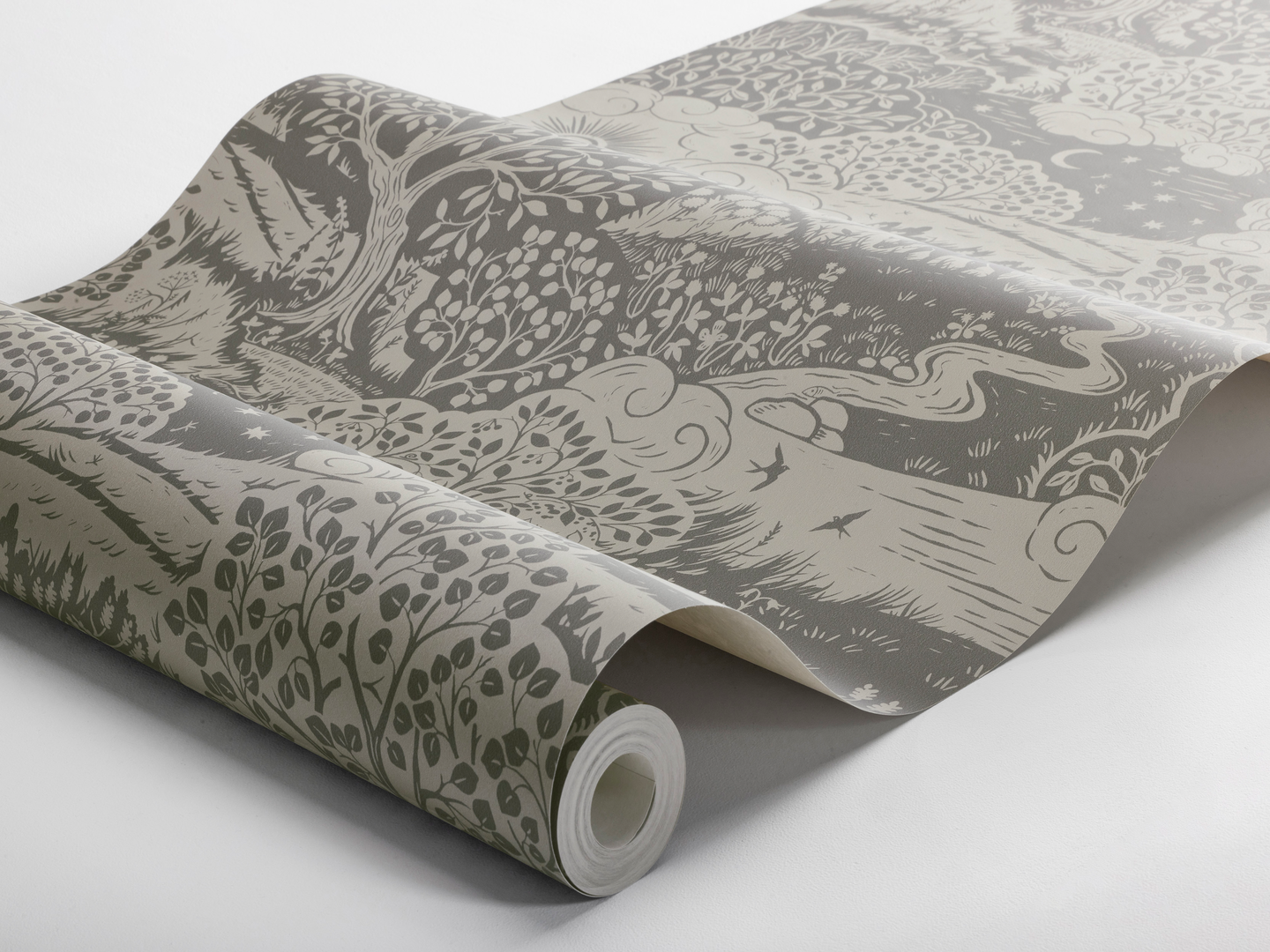 Kuitutapetti Boråstapeter Nordic Folk 5831 Solängen 10,05m