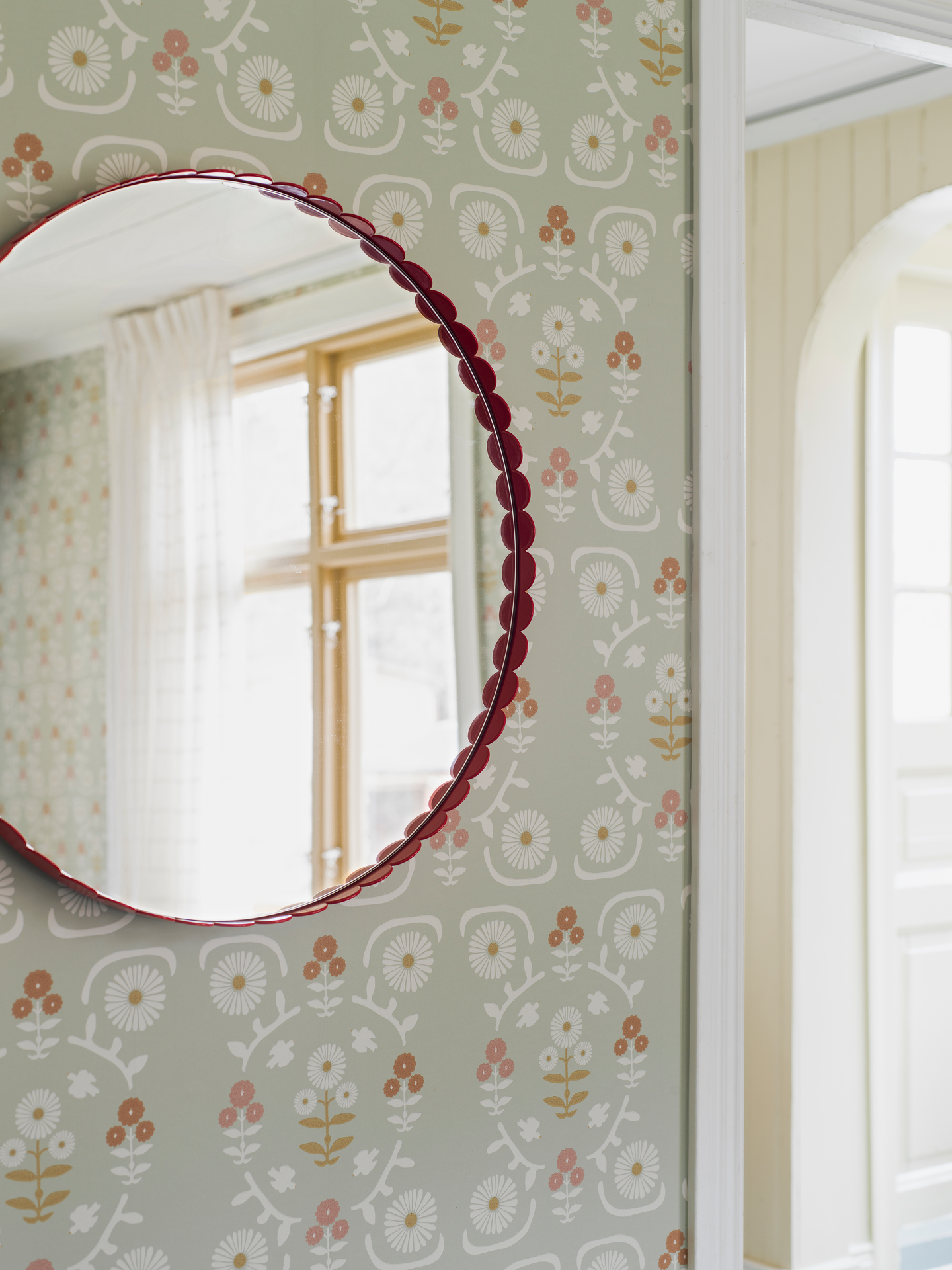 Kuitutapetti Boråstapeter Nordic Folk 5820 Isolde 10,05m