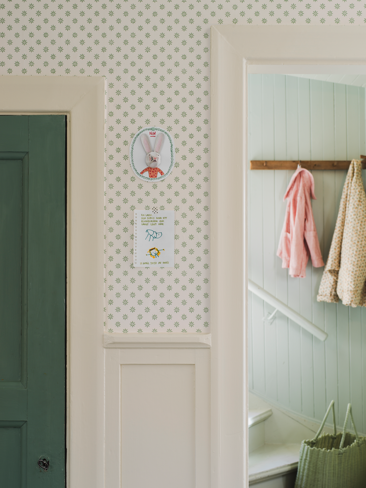 Kuitutapetti Boråstapeter Nordic Folk 5809 Skogsstjärna 10,05m