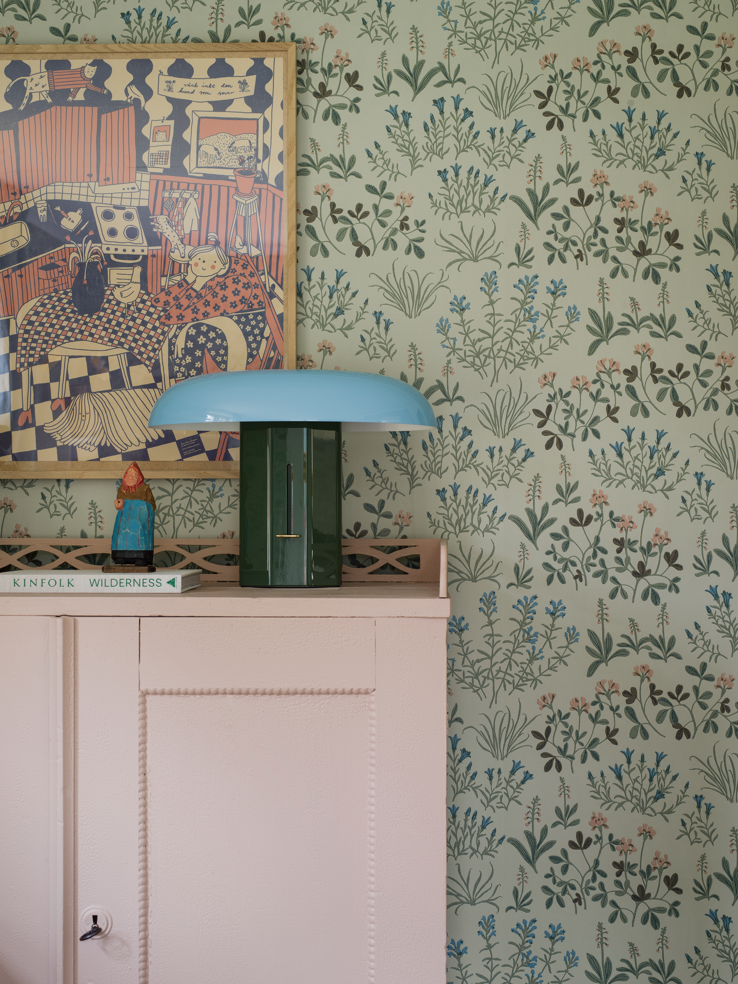 Kuitutapetti Boråstapeter Nordic Folk 5801 Noras Äng 10,05m