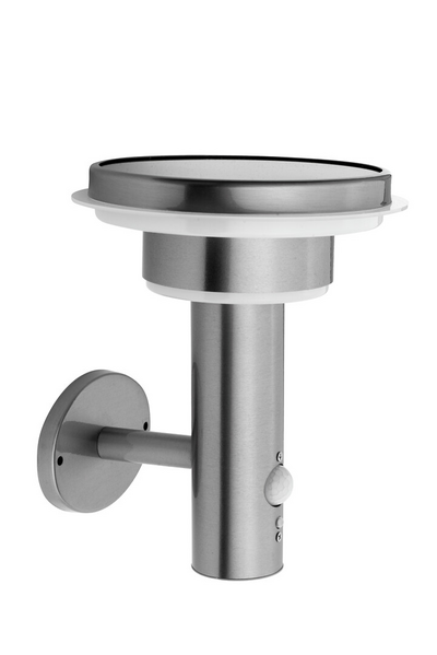 Seinävalaisin Airam Arette Solar ruostumaton teräs