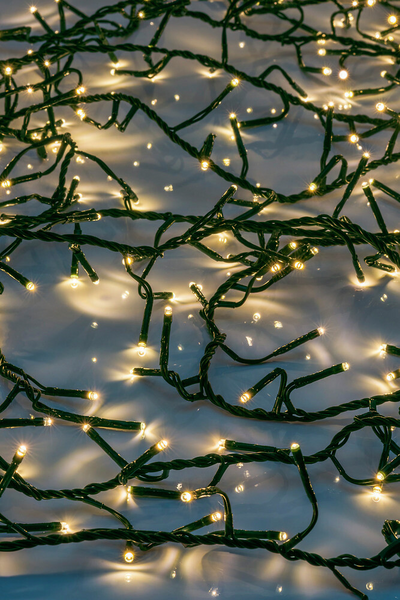 Led-sarja Airam Elbe 7,6m/380 led kirkas johto