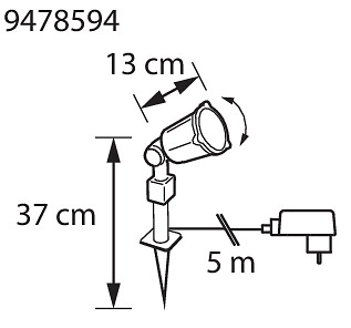 Projektori Airam lumihiutaleet