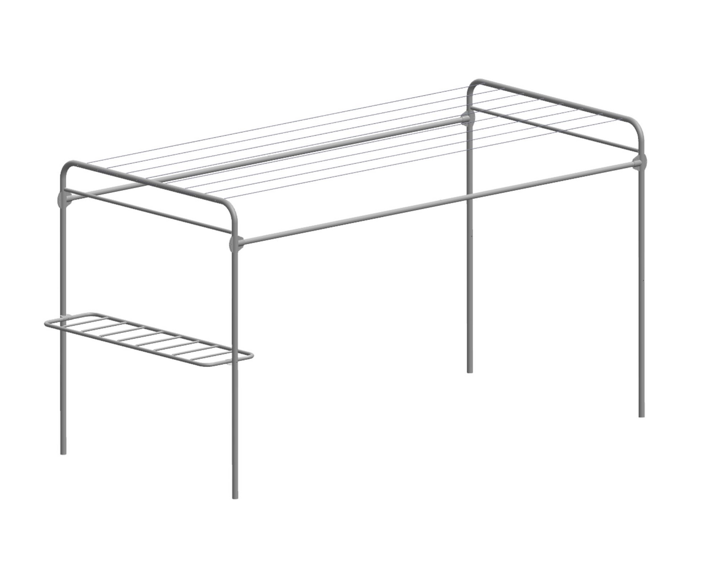 Välitanko yhdistelmätelineeseen Varax 110l harmaa