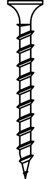 Nauharuuvi Senco Kipsi 3,9x50 sähkösinkitty harva 1000 kpl