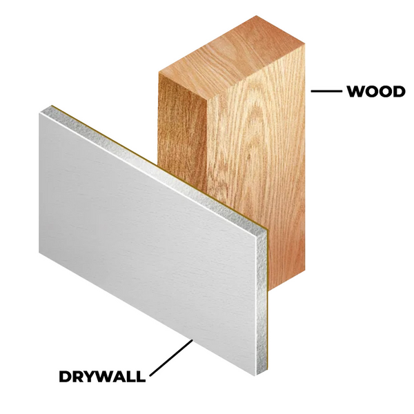 Nauharuuvi Senco Kipsi 3,9x42 sähkösinkitty harva 1000 kpl