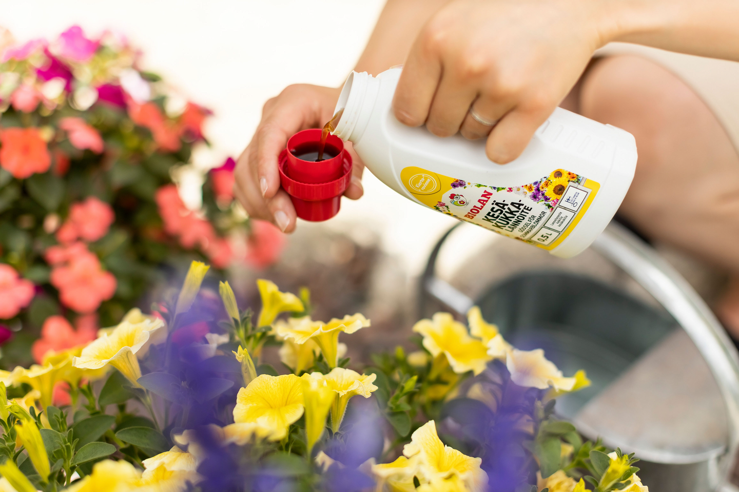 Kesäkukkalannoite Biolan 0,5l