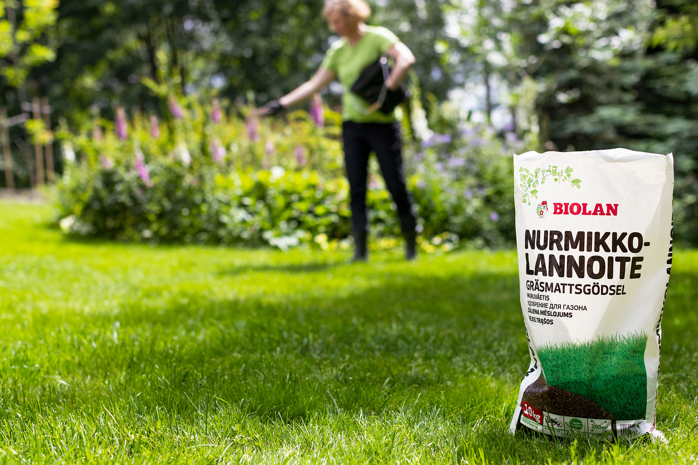 Nurmikkolannoite Biolan 10kg