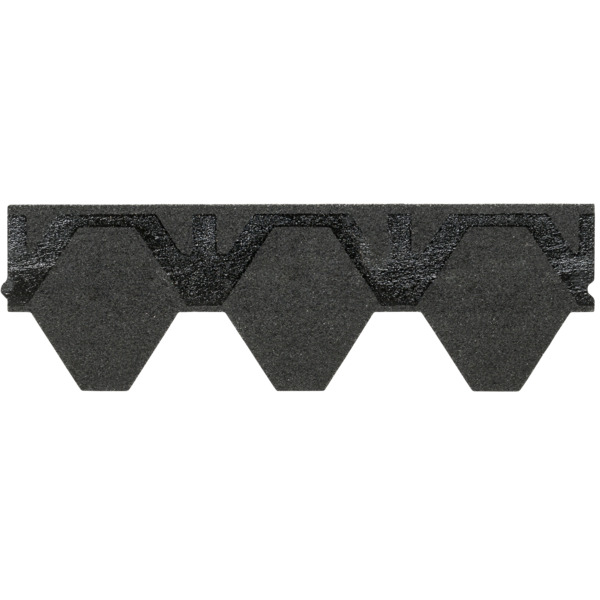 Takshingel skrå sort - Isola