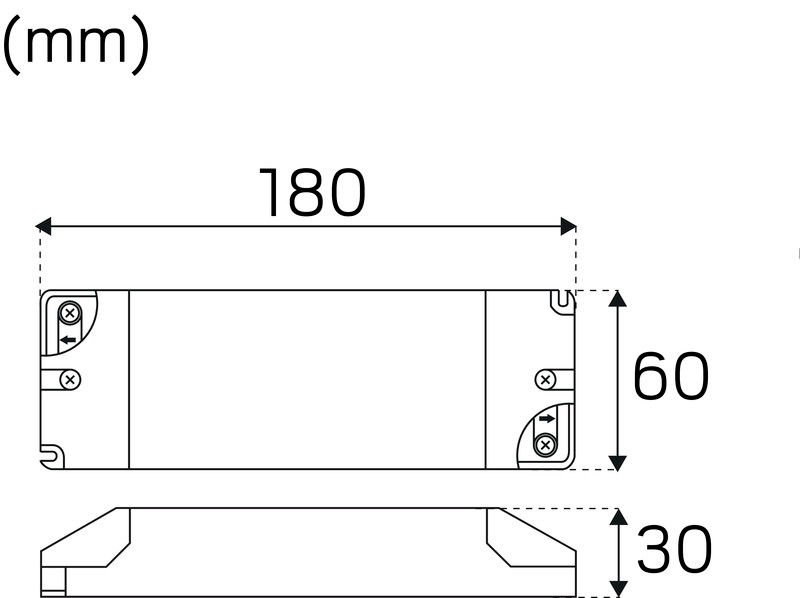 Elektroninen liitäntälaite Hide-a-lite SLT led 24V 75W DC